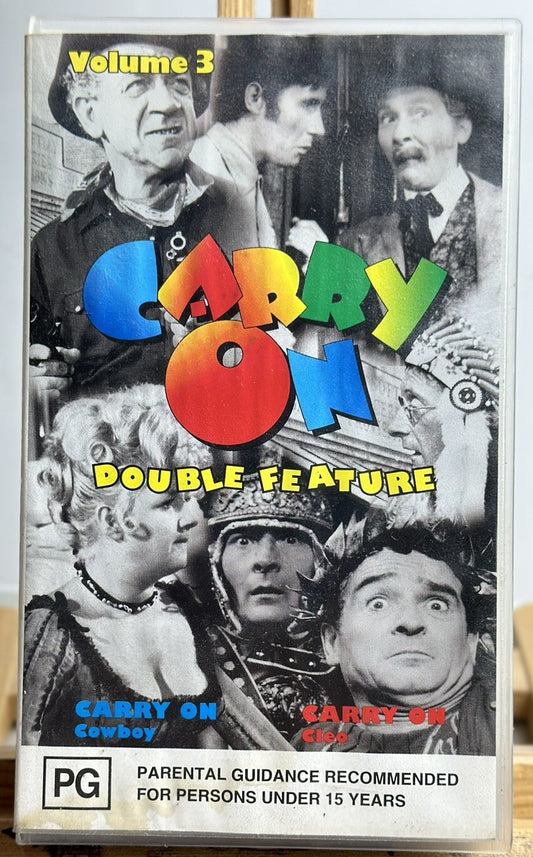 Carry On Cowboy Vol.3  - VHS  - In Good Condition - 4722