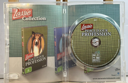 Lassie Peace Is Our Profession DVD - In Good Condition - 5039