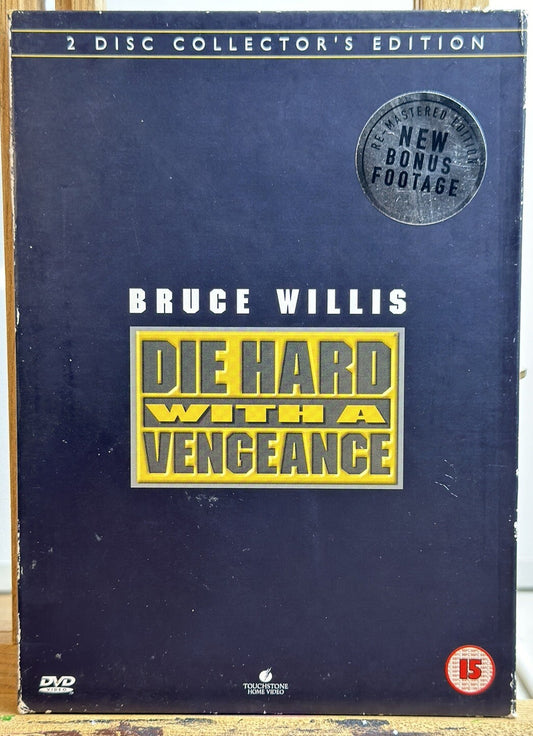 Die Hard With A Vengeance 2 Disc Collector's Edition DVD - In VGC - 4736
