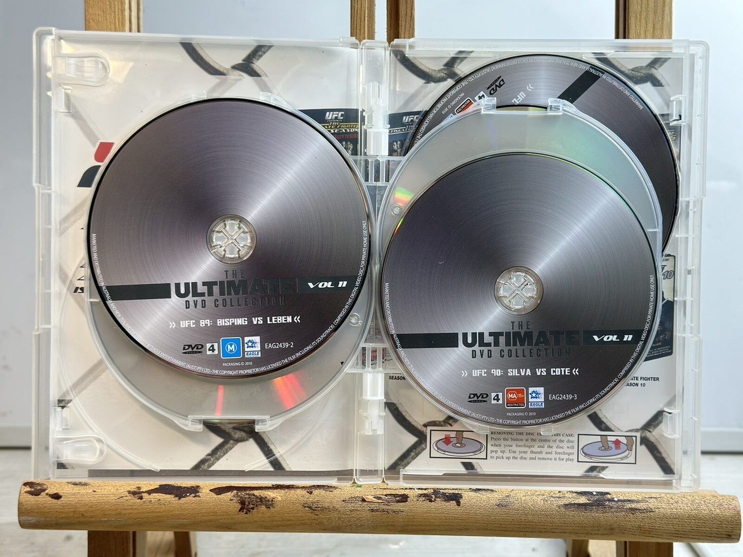 UFC Ultimate Fighting Champions Vol 11 Contains 88,89,90,91,92 DVD - In VGC 4751