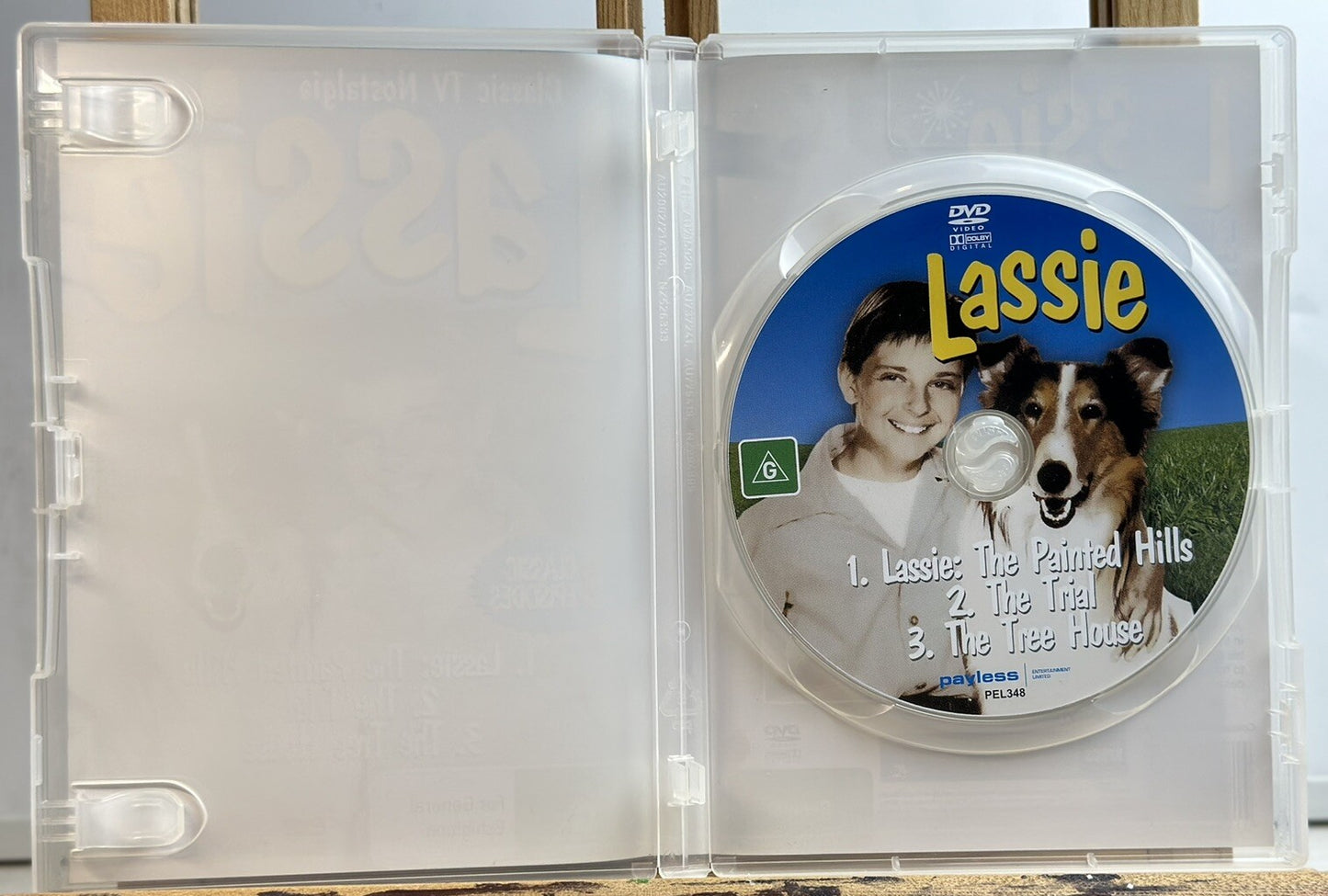 Lassie 3 Classic Episodes 1 The Painted Hills, The Trail, The Tree House DVD