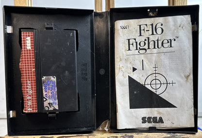F-16 Fighter - SEGA Master System [PAL] Water Damaged 4266