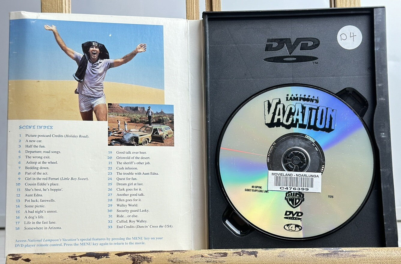 National Lampoon's Vacation - Ex-Rental DVD - In OK Condition - 4726