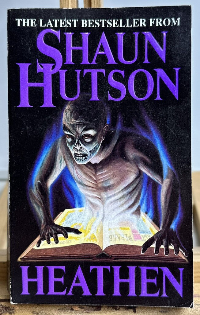 Heathen By Shaun Hutson - Novel In Good Condition