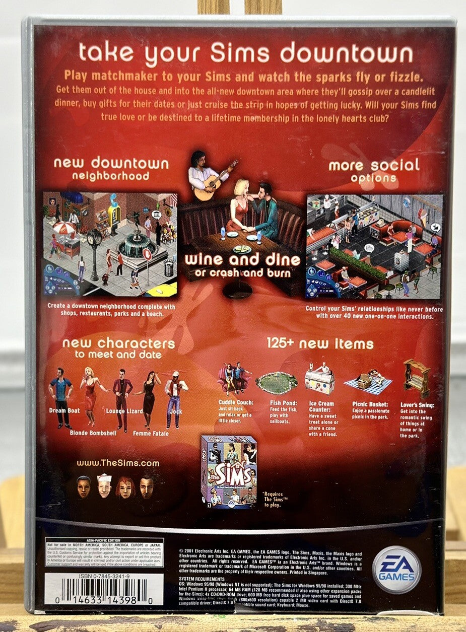 The Sims Hot Date Expansion Pack - PC In Good Condition - 5375