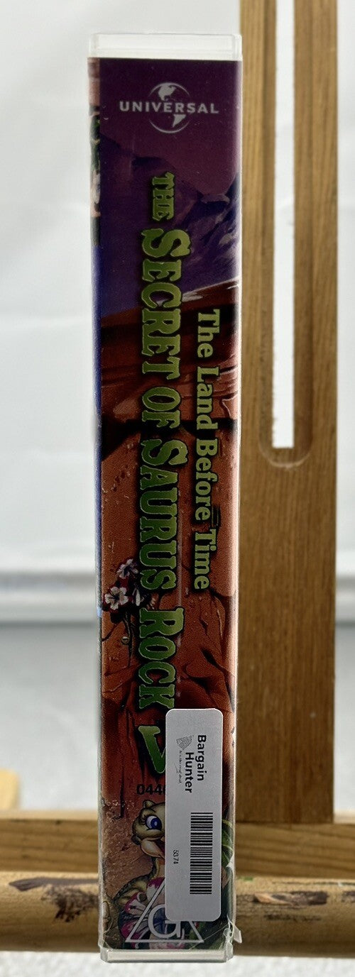 The Land Before Time The Secret Of Saurus Rock - VHS Video Tape - In GC - 5374