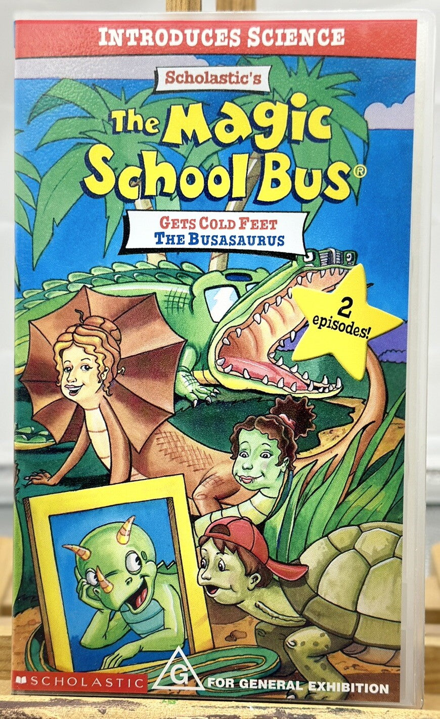 The Magic School Bus - Gets Cold Feet / The Busasaurus - VHS Video Tape - 5391