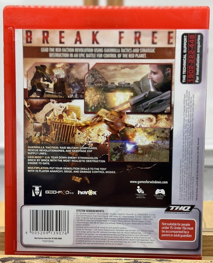 Red Faction Guerrilla - PC In Good Condition - 5479