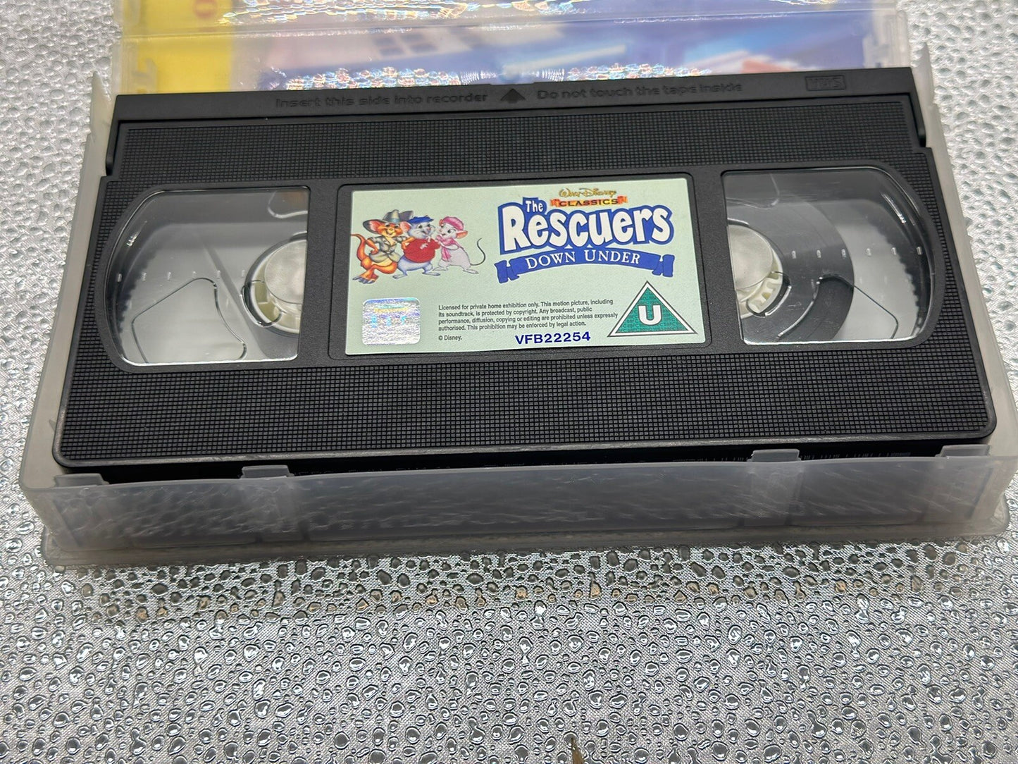 The Rescuers Down Under - Walt Disney -VHS Video Tape - In Good Condition - 5392
