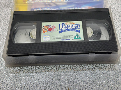 The Rescuers Down Under - Walt Disney -VHS Video Tape - In Good Condition - 5392