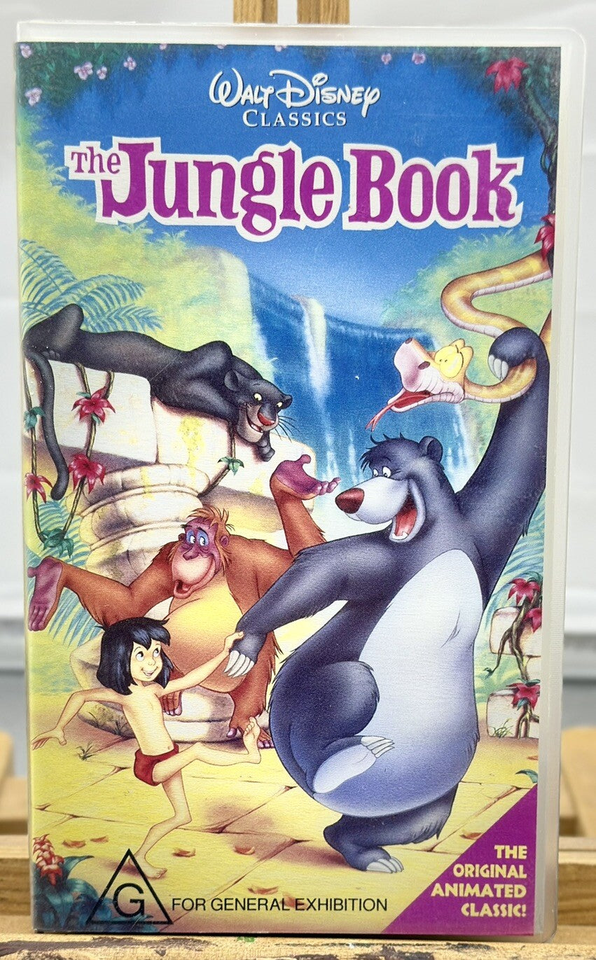 The Jungle Book - Walt Disney Classics - VHS Video Tape - In GC - 5365