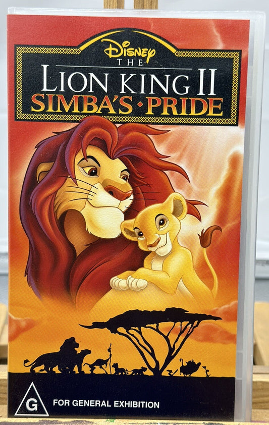 The Lion King 2 Simba's Pride - Walt Disney Classics - VHS Video Tape - 5396