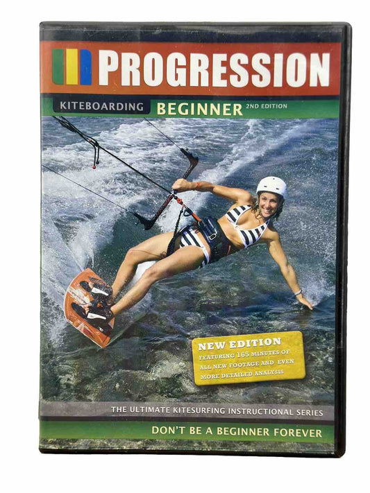 Progression - Kiteboarding Beginner 2nd Edition - DVD In Good Condition - 5439