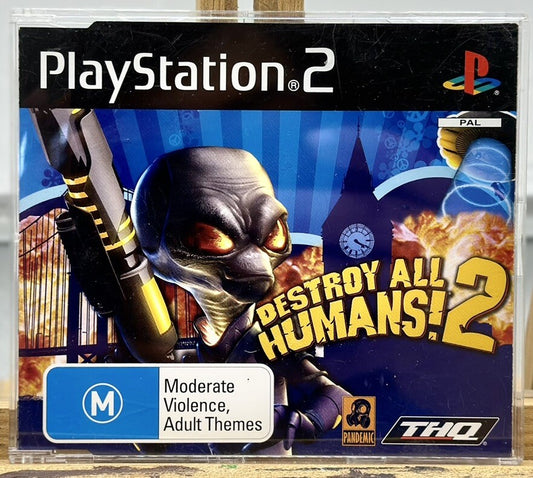Destroy All Humans! 2 Demo Disc - Playstation 2 / PS2 In Good Condition - 4282