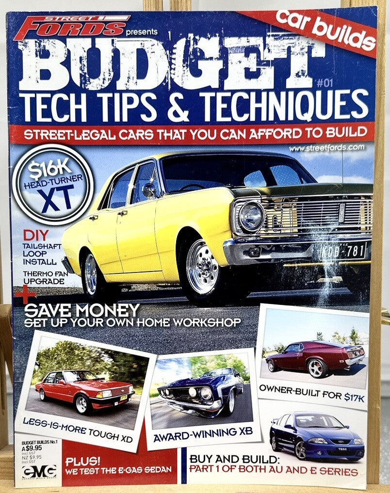 Street Fords Budget Tech Tips & Techniques Issue 1 Magazine In Good Condition