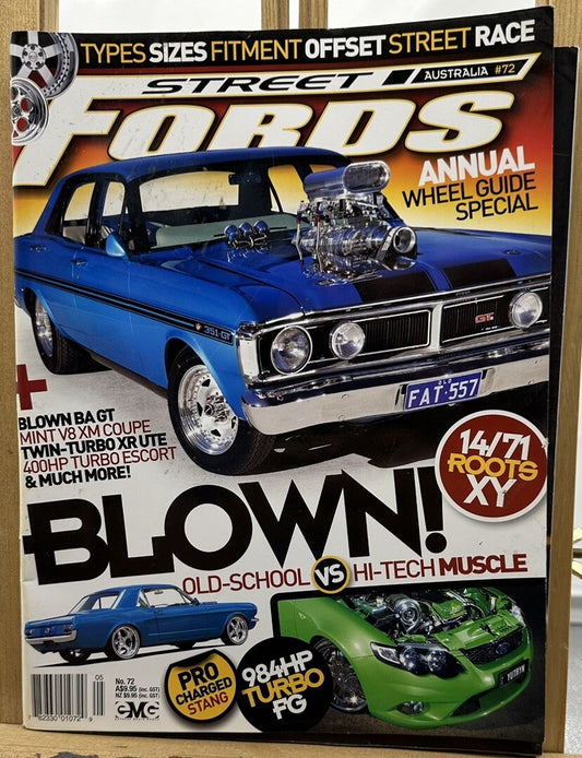 Street Fords Australia Issue 72 Magazine In OK Condition