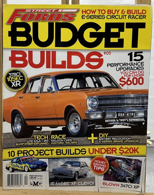 Street Fords Budget Builds Issue 5 Magazine In OK Condition