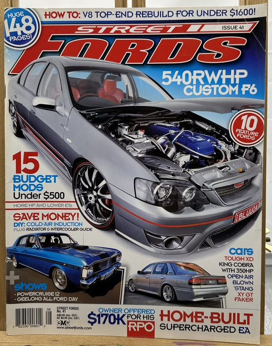 Street Fords Issue 41 Magazine In OK Condition