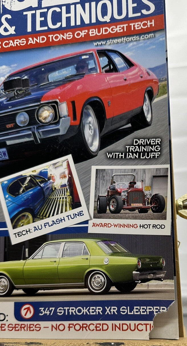 Street Fords Budget Tech Tips & Techniques Issue 3 Magazine In OK Condition