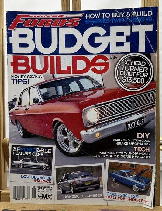 Street Fords Budget Builds Issue 4 Magazine In OK Condition
