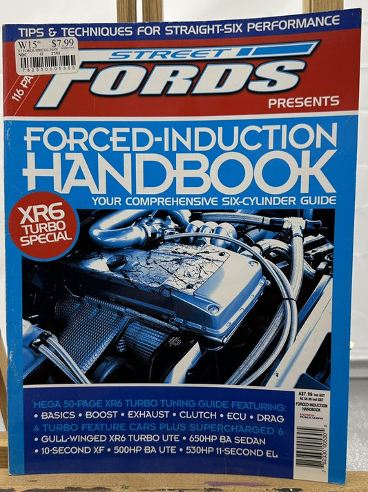 Street Fords Presents Forced-Induction Handbook Magazine In OK Condition