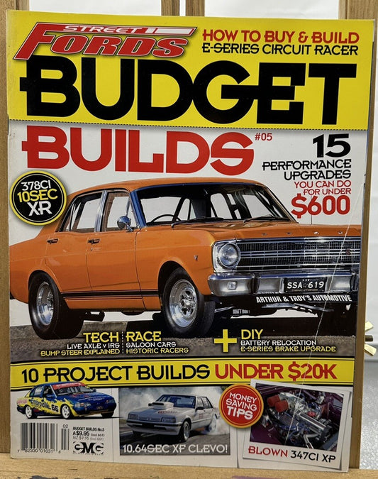 Street Fords Budget Builds Issue 05 Magazine In OK Condition