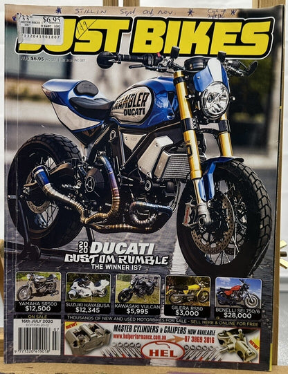 Just Bikes Issue 380 - 16th July 2020 - Magazine In OK Condition