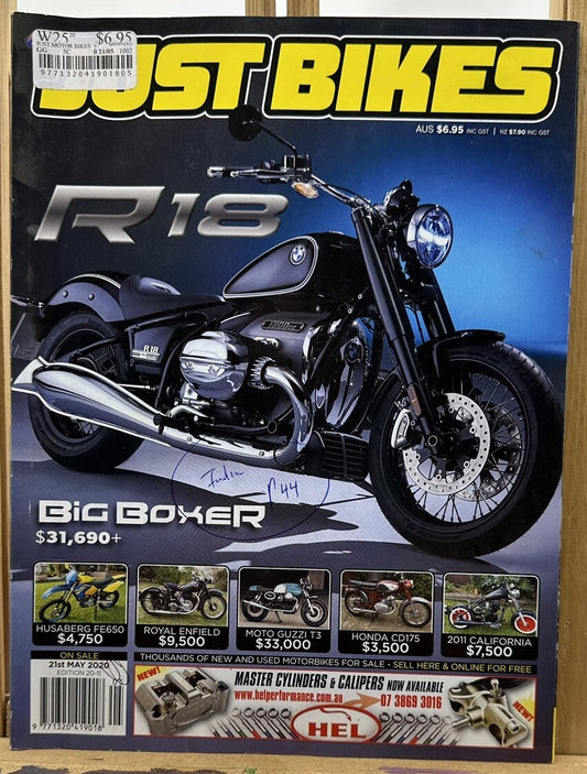 Just Bikes Issue 378 - May 2020 - Magazine In OK Condition