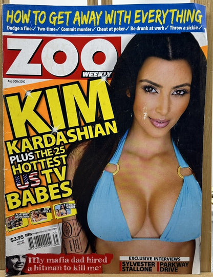 Zoo Weekly Magazine - August 30th / 2010 - In Ok Condition Vintage