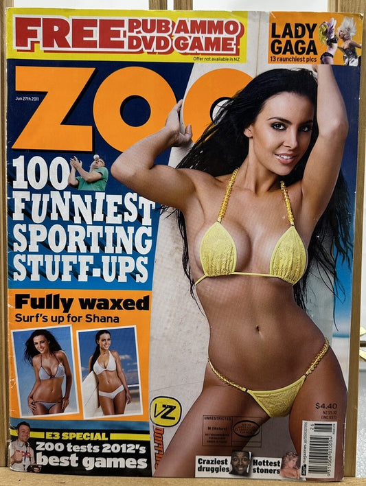 Zoo Weekly Magazine - June 27th / 2011 - In Ok Condition Vintage