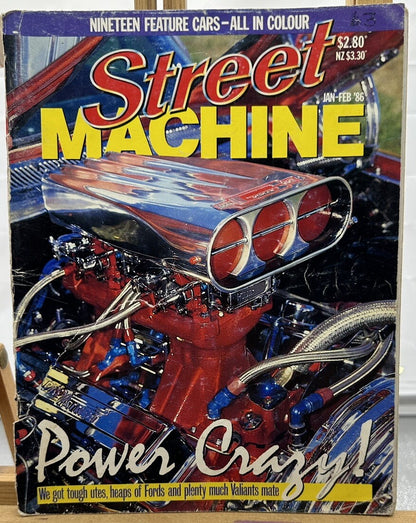 Street Machine Magazine - January / February 1986 - In Ok Condition