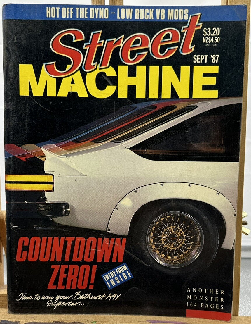 Street Machine Magazine - September 1987 - In Ok Condition