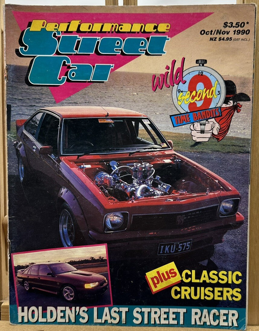 Performance Street Car Magazine - October / November 1990 - In Ok Condition