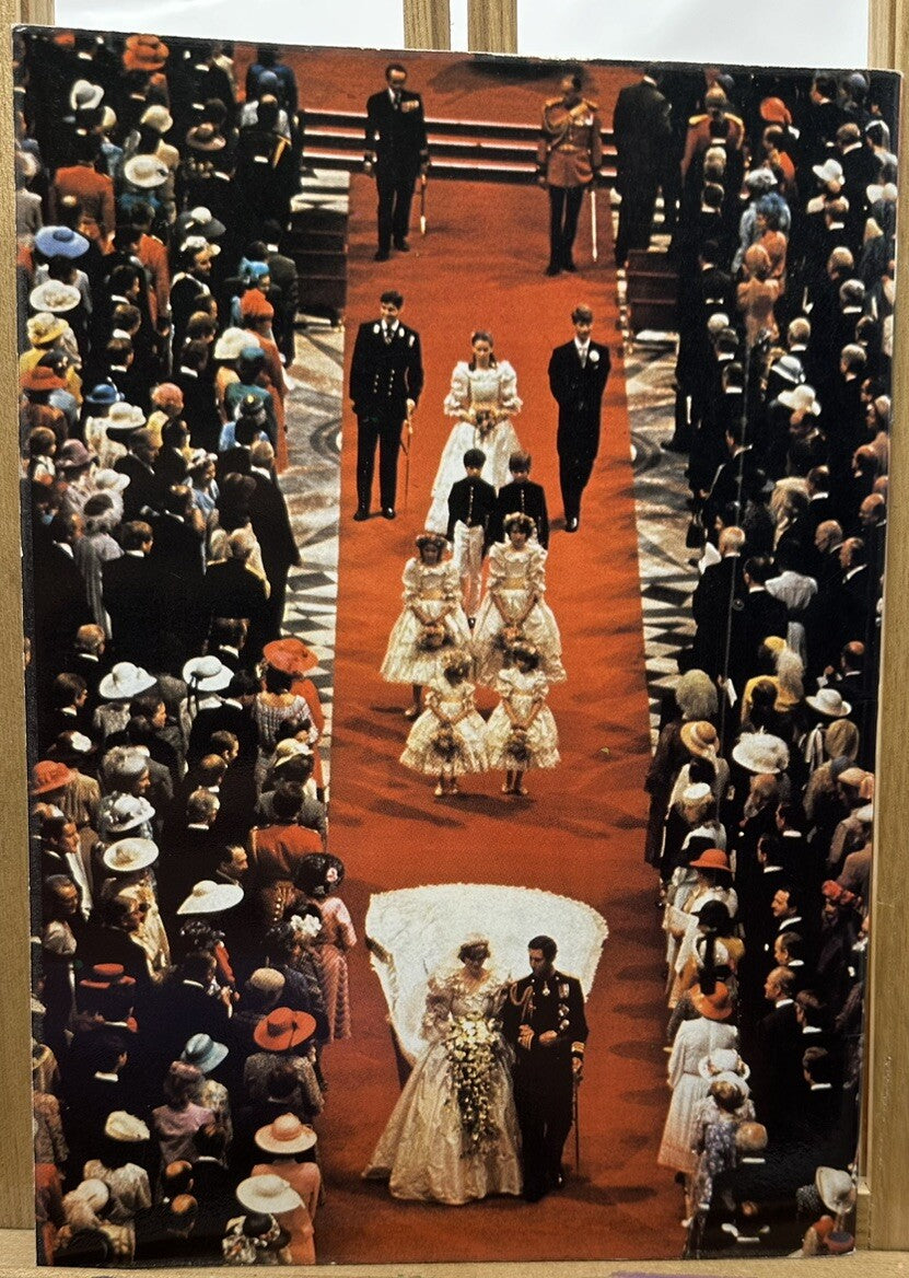 The Prince and  Princess Of Wales' Wedding Day Magazine -  In Good Condition