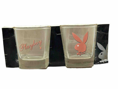 Playboy 9cm Spirit Glasses 2009 - New Old Stock 5261
