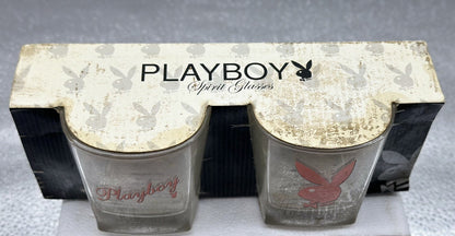 Playboy 9cm Spirit Glasses 2009 - New Old Stock 5261