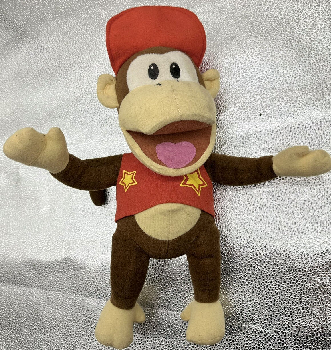 Official Diddy Kong 40cm Plush Toy Nintendo 2008 Mario Brothers Donkey Kong