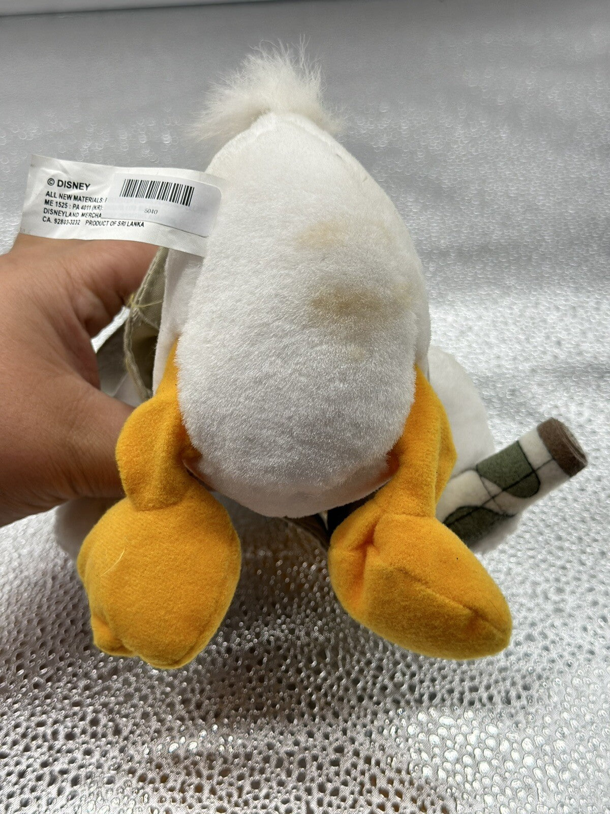 DONALD DUCK PLUSH TOY DISNEYLAND PARKS 24CM In Good Condition 5040