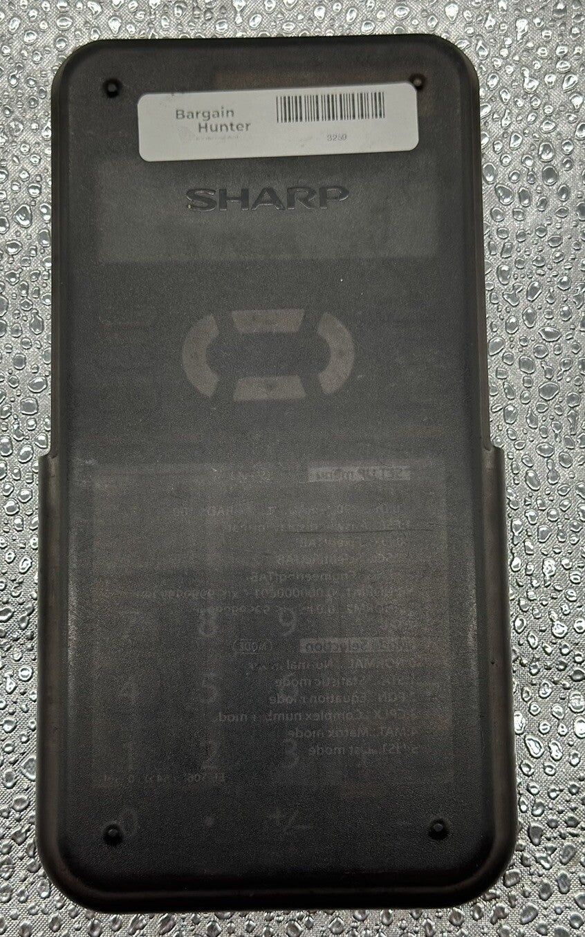 Sharp EL-506X Scientific Calculator In OK Condition 3259