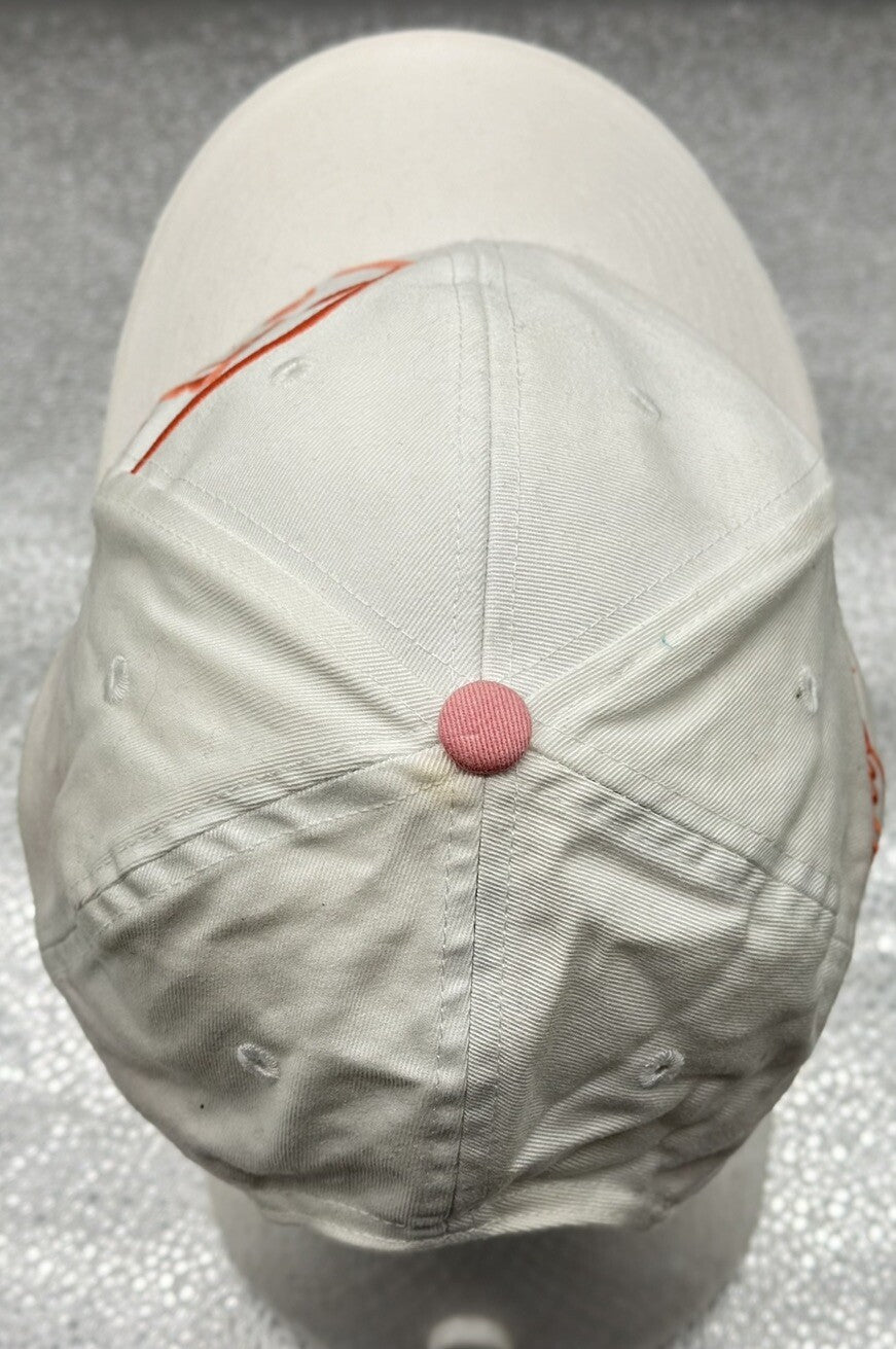Uint White / Pink - Cap / Hat / Baseball Cap/ Snapback In VGC 5483