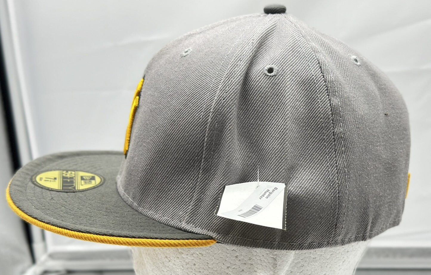 New York Baseball Grey Size 57cm Cap/Hat /Baseball Cap/Snapback In Good Con 3562