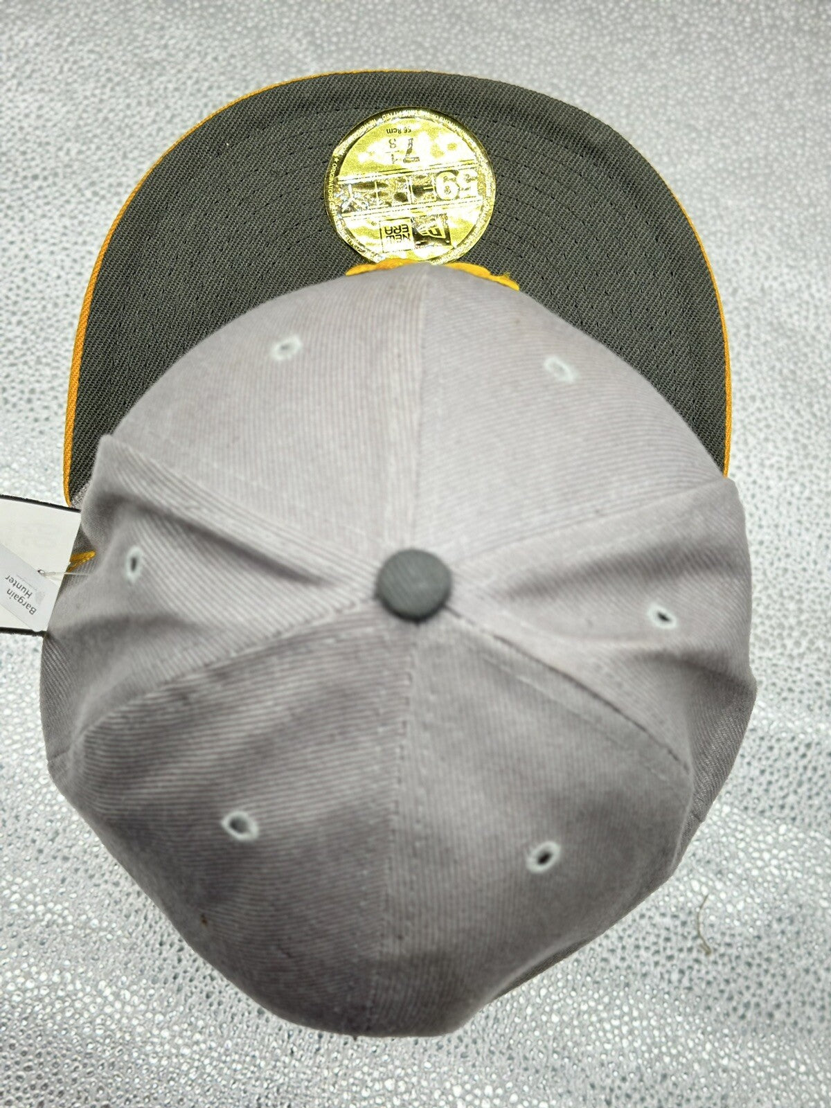 New York Baseball Grey Size 57cm Cap/Hat /Baseball Cap/Snapback In Good Con 3562