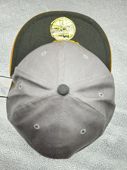 New York Baseball Grey Size 57cm Cap/Hat /Baseball Cap/Snapback In Good Con 3562