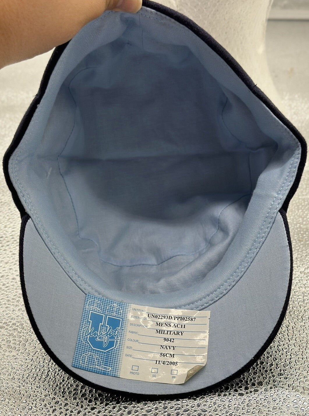 Russell Athletics New Blue Size 54cm Cap/Hat /Baseball Cap/Snapback 5372