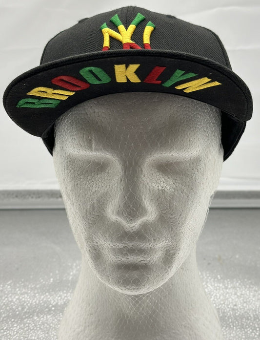 New York Baseball Black Size 58cm Cap/Hat /Baseball Cap/Snapback In VGC 4345