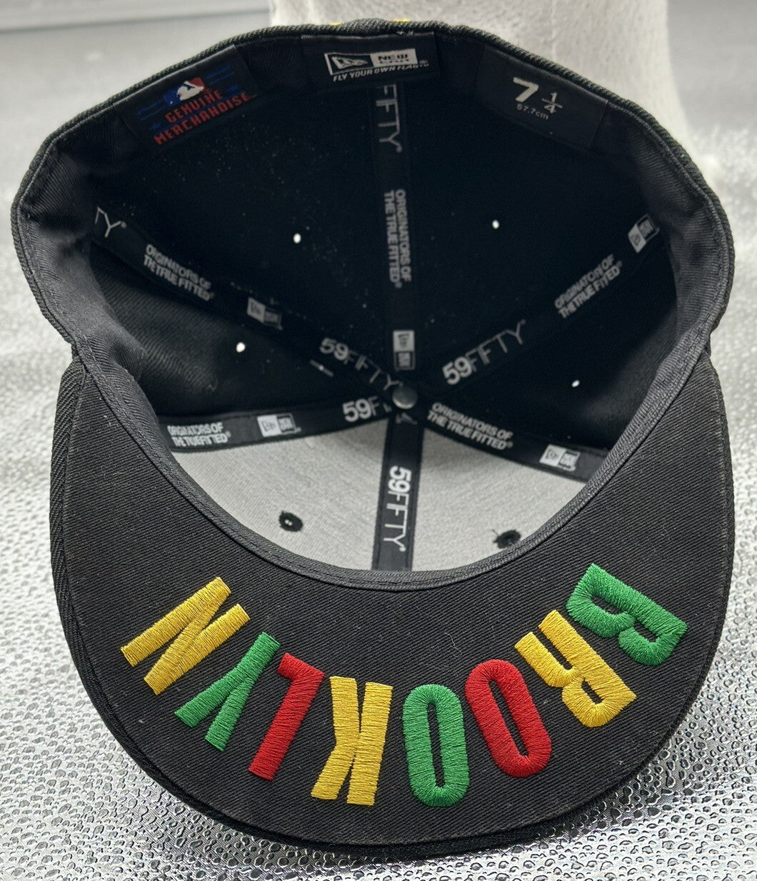 New York Baseball Black Size 58cm Cap/Hat /Baseball Cap/Snapback In VGC 4345