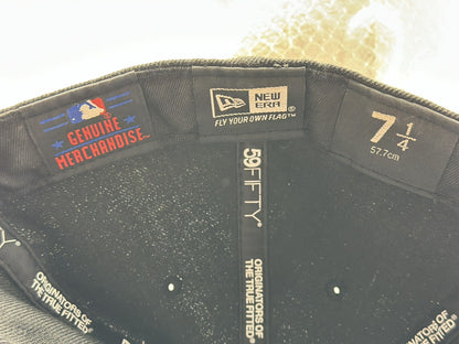 New York Baseball Black Size 58cm Cap/Hat /Baseball Cap/Snapback In VGC 4345