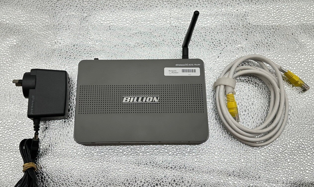 Billion BiPAC 7402X 3G/ADSL2+ VPN Firewall Router In Good Condition 5850
