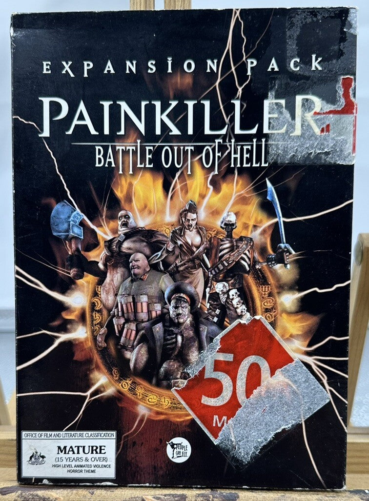 Painkiller Battle Out Of Hell Expansion Pack PC Game In Good Condition - 5497