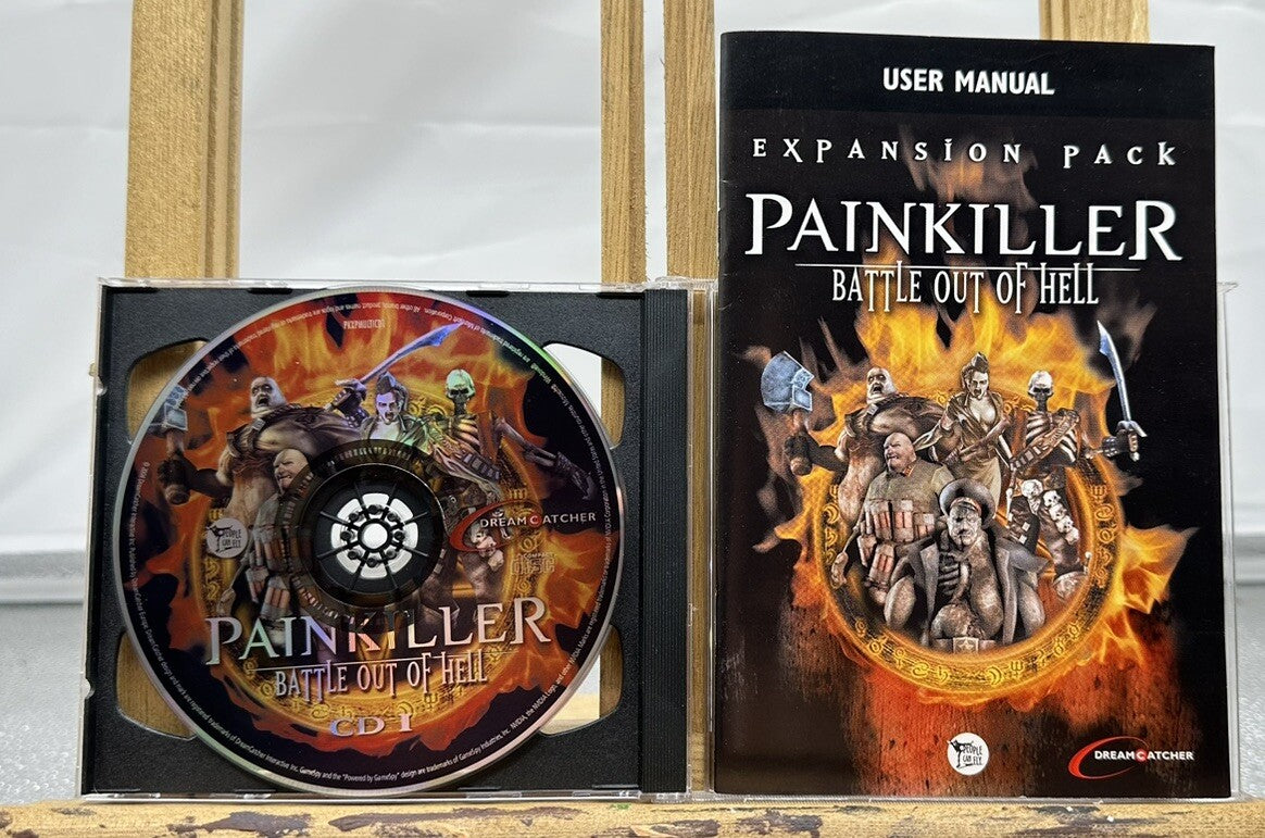 Painkiller Battle Out Of Hell Expansion Pack PC Game In Good Condition - 5497